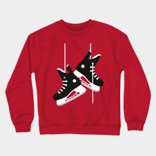 Ice hockey skates Crewneck Sweatshirt